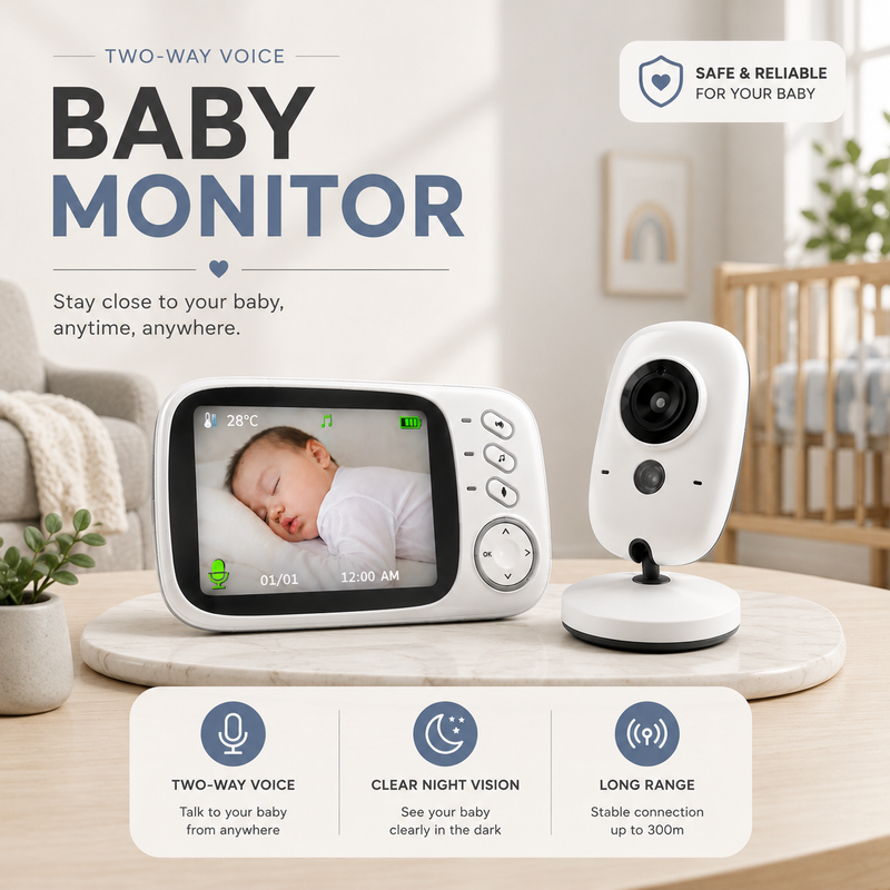 Digital Baby Care Device By Lumelly
